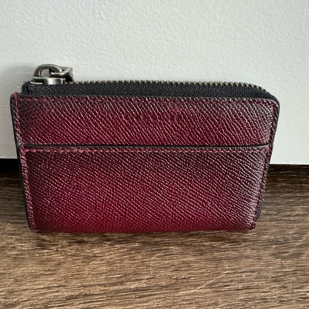Coach Half Zip Wallet